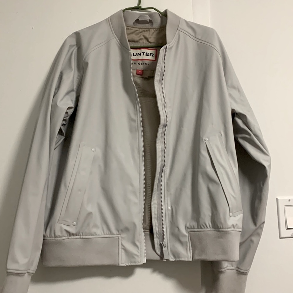 Hunter Women's Gray Bomber Jacket